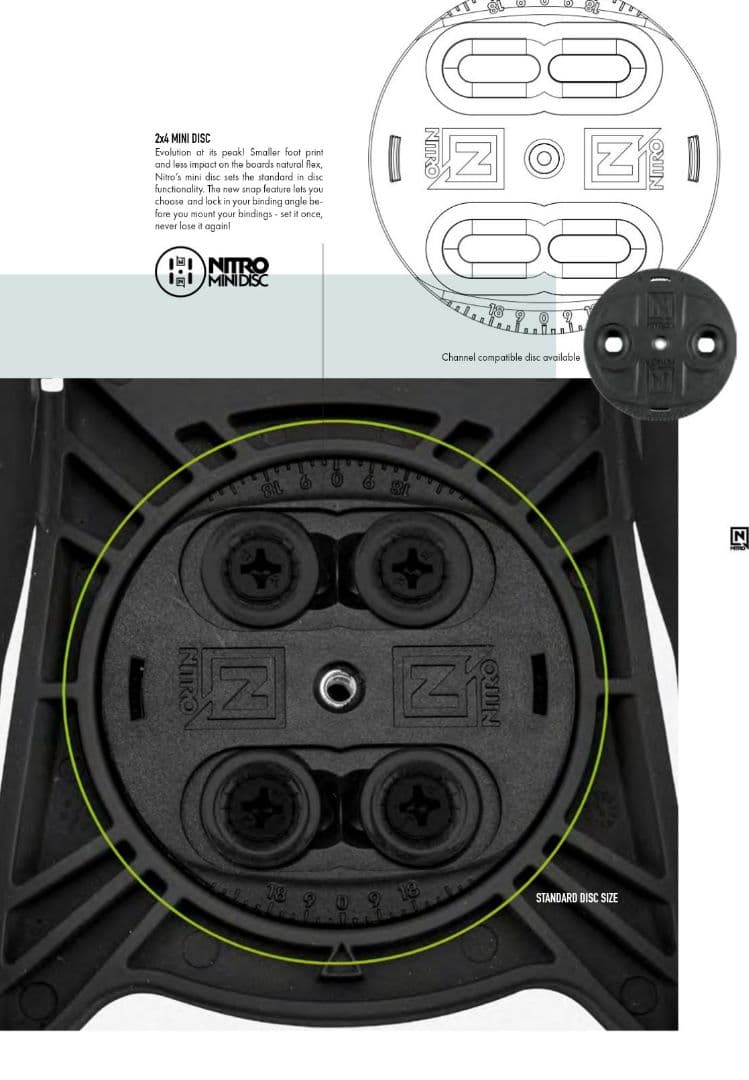 Nitro レディース ビンディング Poison 19-20 パープル