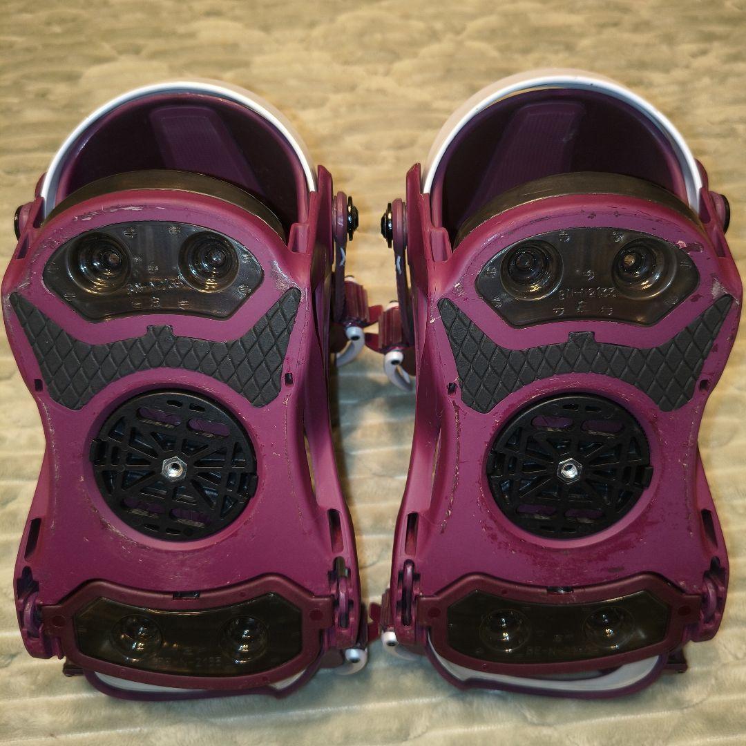 Nitro レディース ビンディング Poison 19-20 パープル