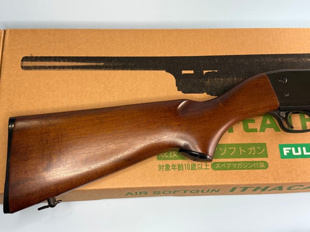 KTW イサカ　M37 フェザーライト　フルメタル&ウッドストックモデル