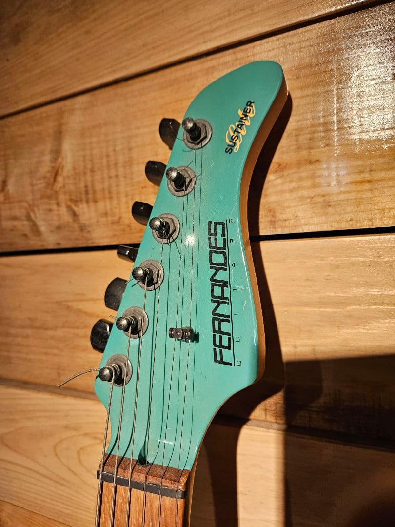 FERNANDES エレキギター ミントグリーン