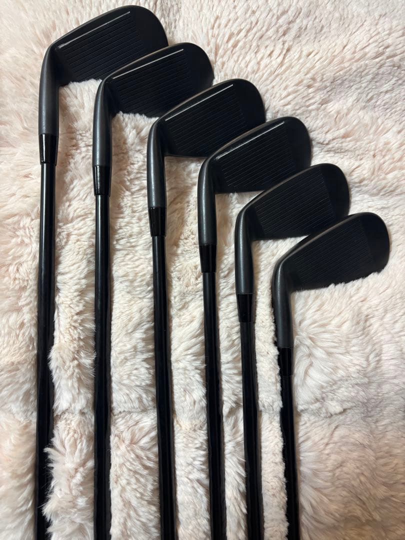 キング FORGED TECアイアンセット 6本セット シャフトオニキスブラック
