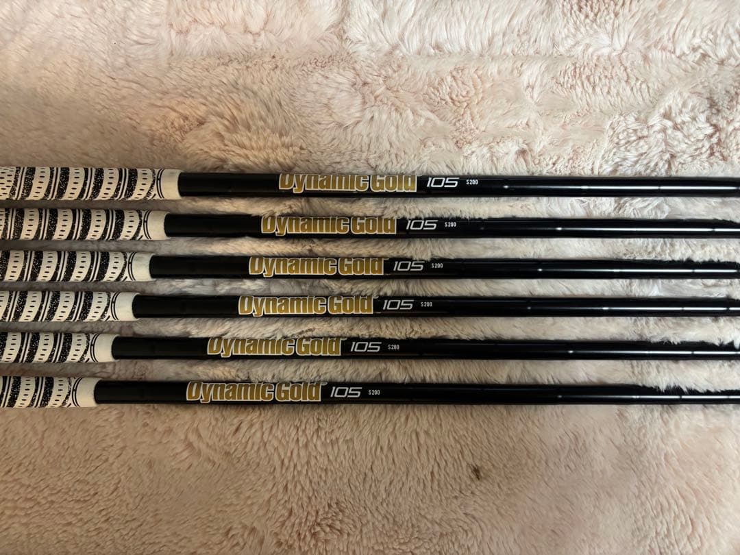 キング FORGED TECアイアンセット 6本セット シャフトオニキスブラック