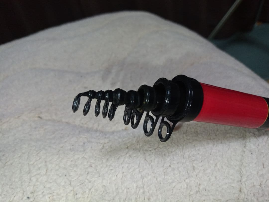 週末値引き、美品、ロッド がま磯マークⅡ 2号4.5m