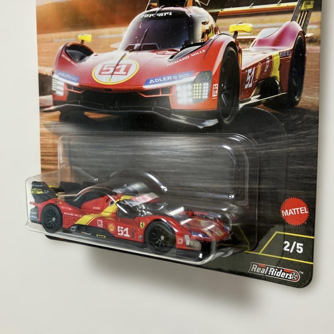 ホットウィール プレミアム　フェラーリ499P 4個セット