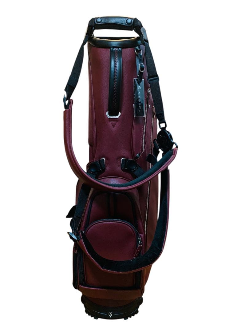 【美品】VESSEL(ベゼル)VLS Lux キャディバッグ