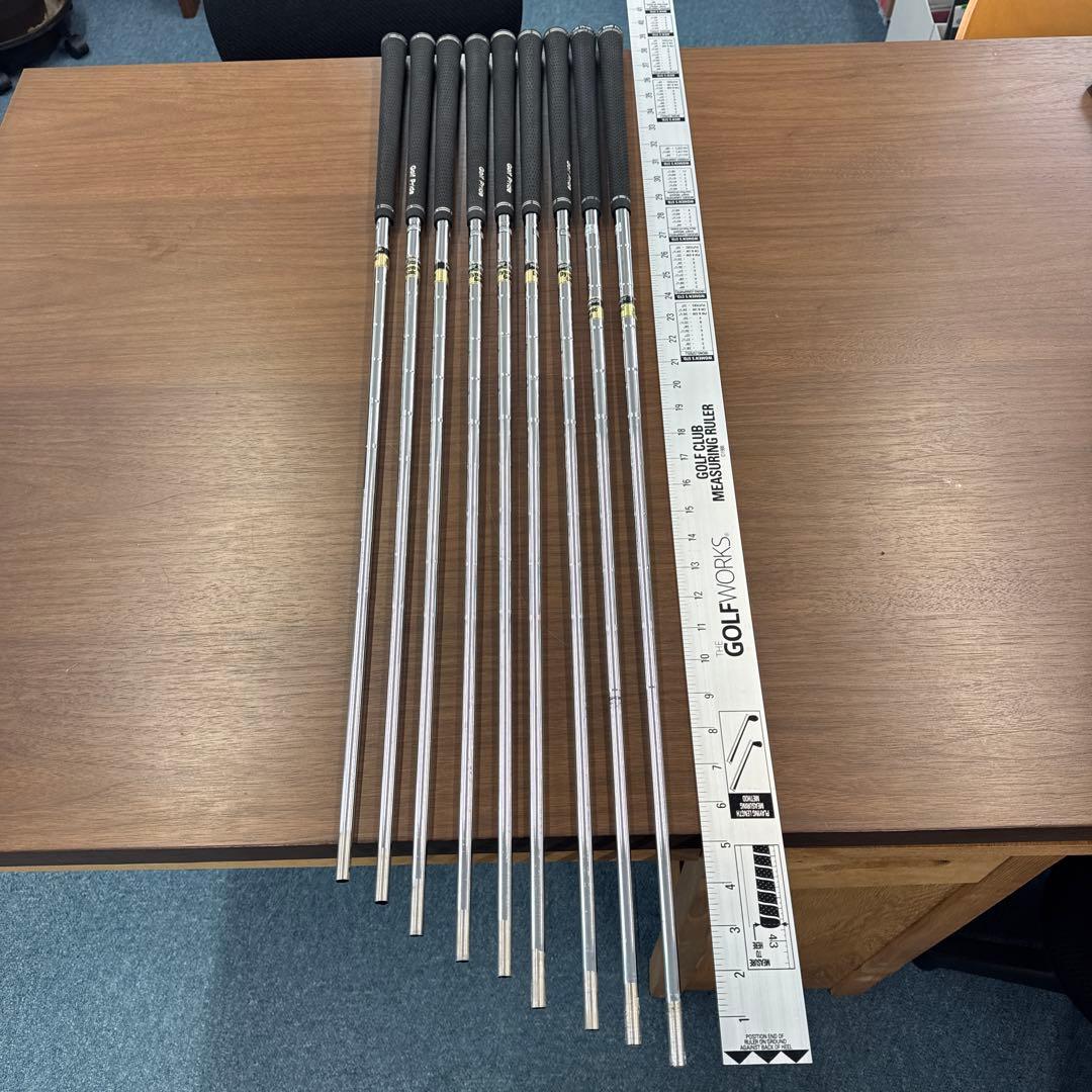 ダイナミックゴールドS200 スチールシャフト 9本