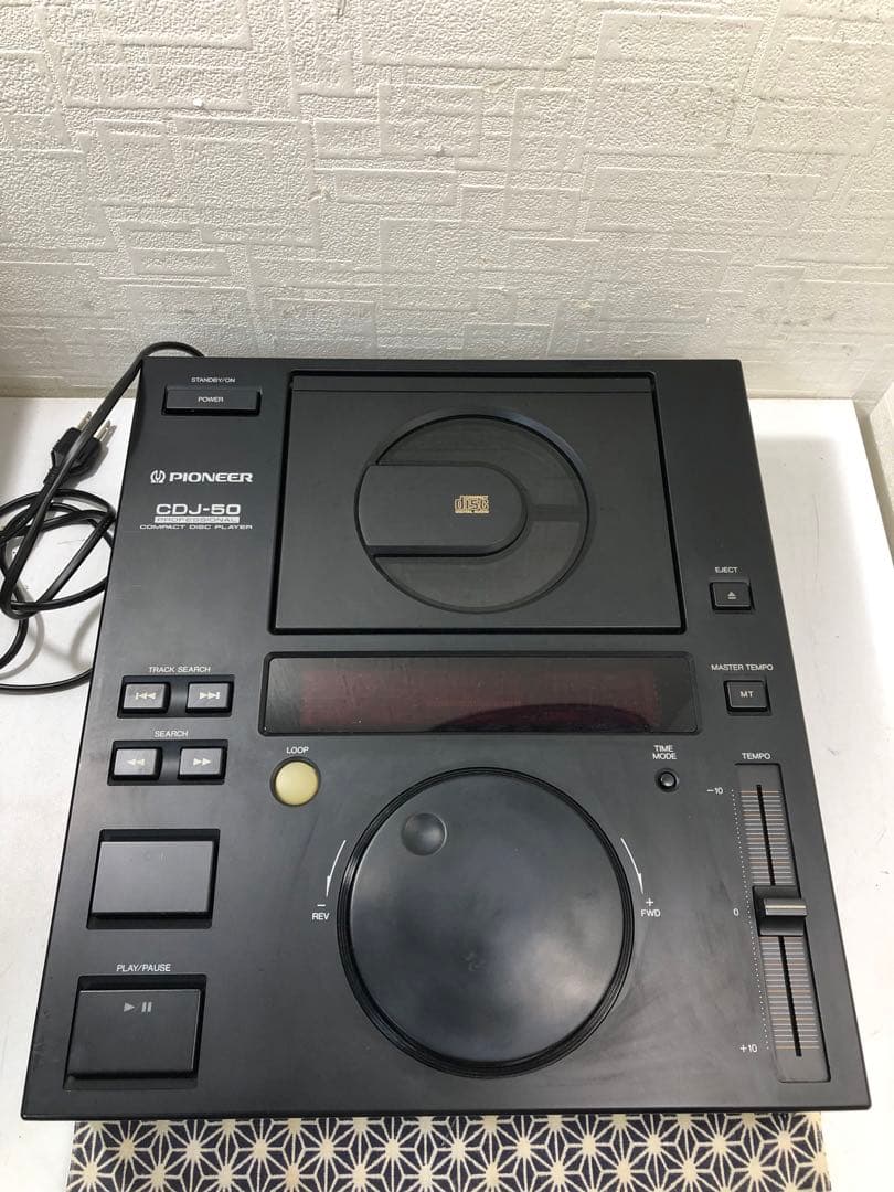 pioneer dj パイオニア　CDJ-50 レンズメンテナンス　元箱付属