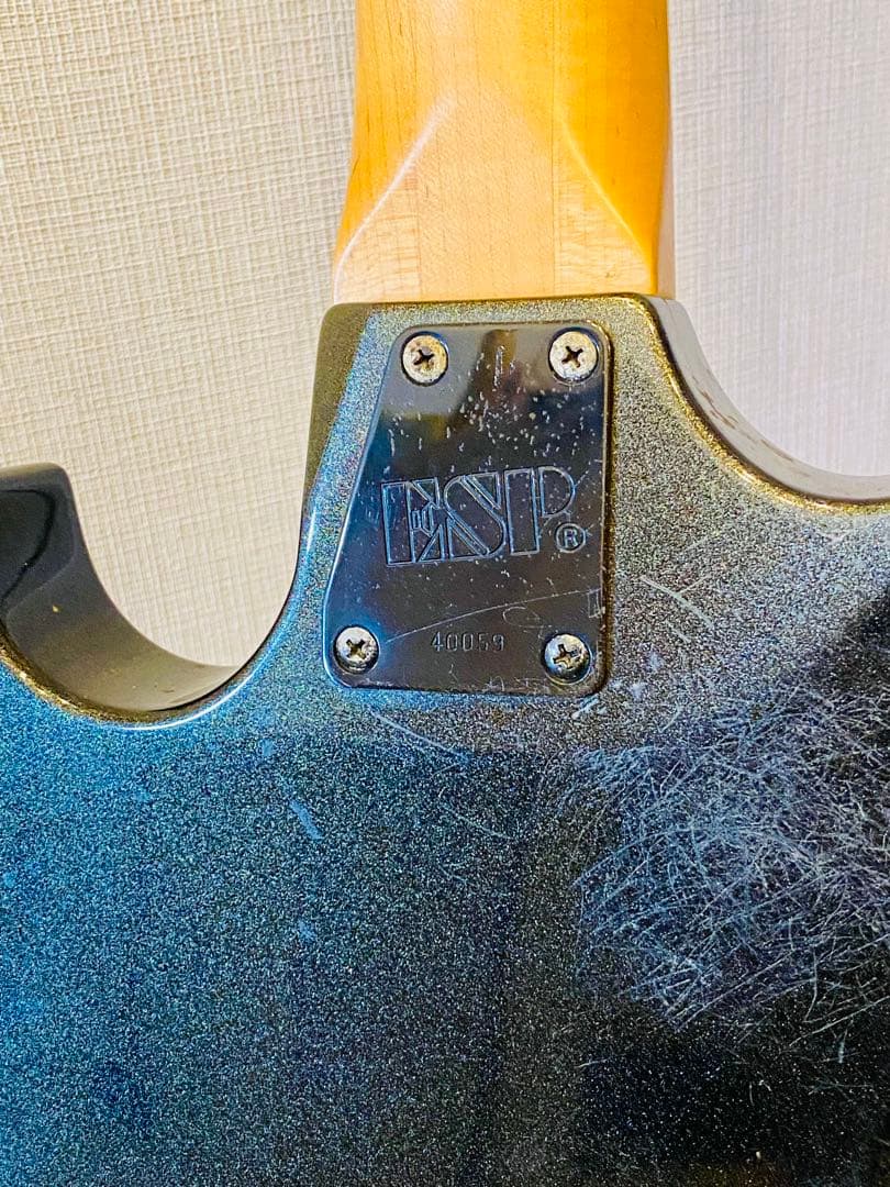 ESP ULTRATONE-SL7 7弦ギター　ブラック　レア　EMG