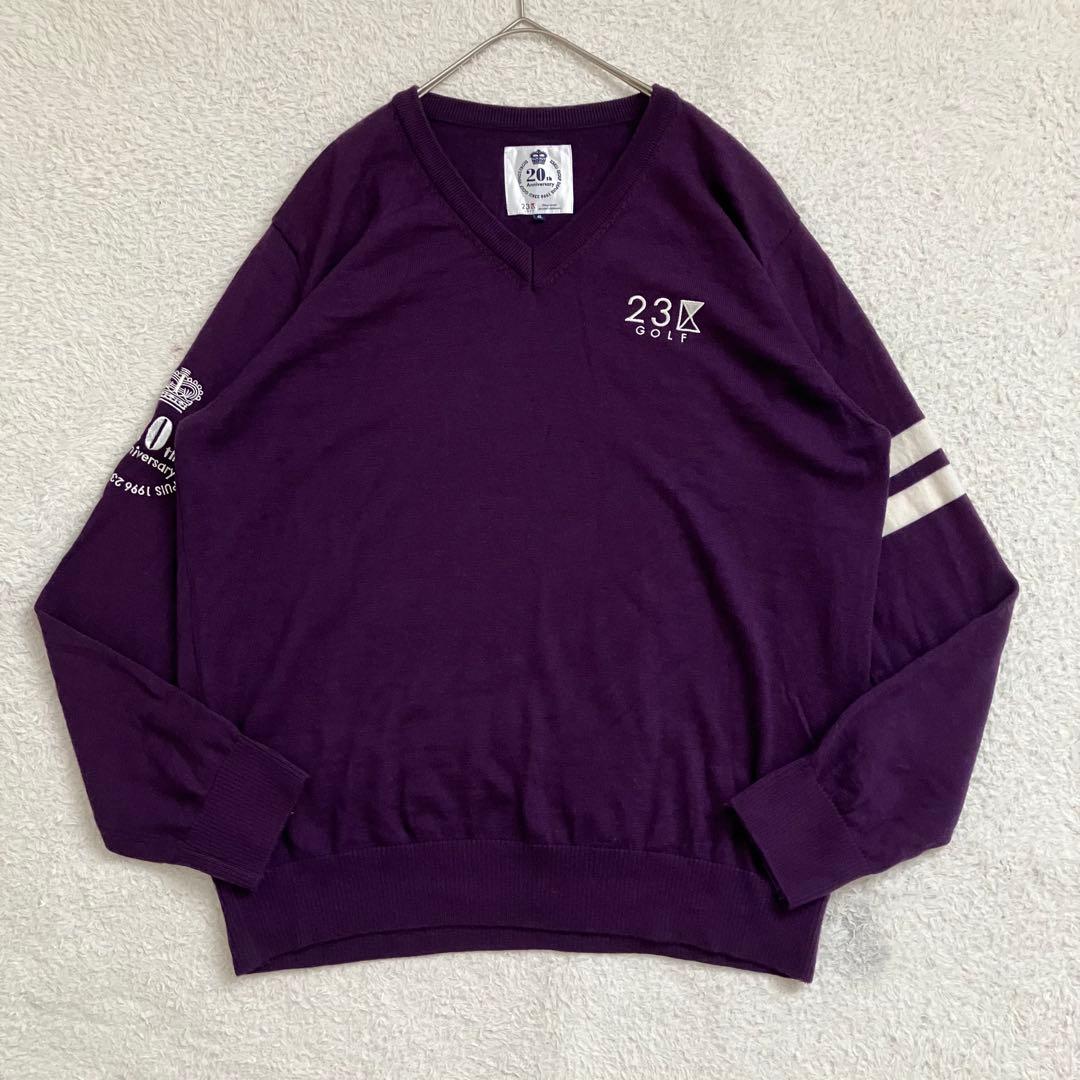 23区GOLF 20th anniversary ウール ニット 2枚セット