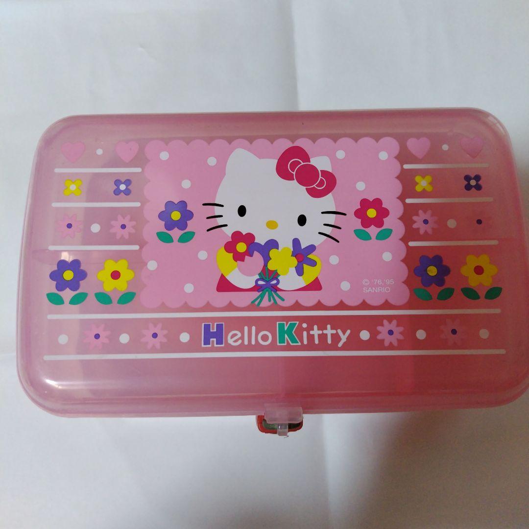 【最終値下げ】【激激レア】ハローキティ　プラスチックケース　収納　鍵付き