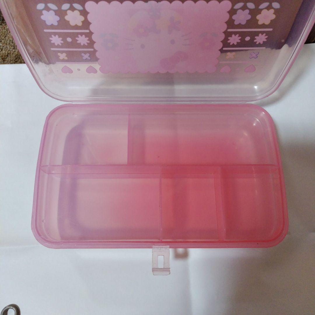 【最終値下げ】【激激レア】ハローキティ　プラスチックケース　収納　鍵付き