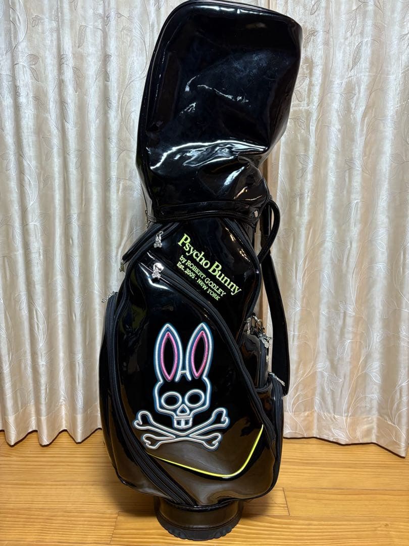 Psycho Bunny キャディバッグ ブラック