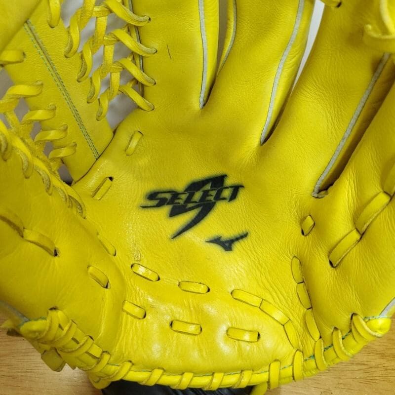 ミズノ セレクトナイン SELECT9 限定カラー 良品 児童用 軟式グローブ