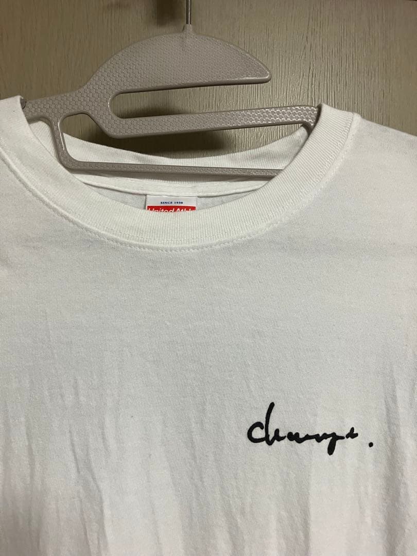 美品★希少★チバユウスケ 横山健 コラボフォト ロンTシャツ M