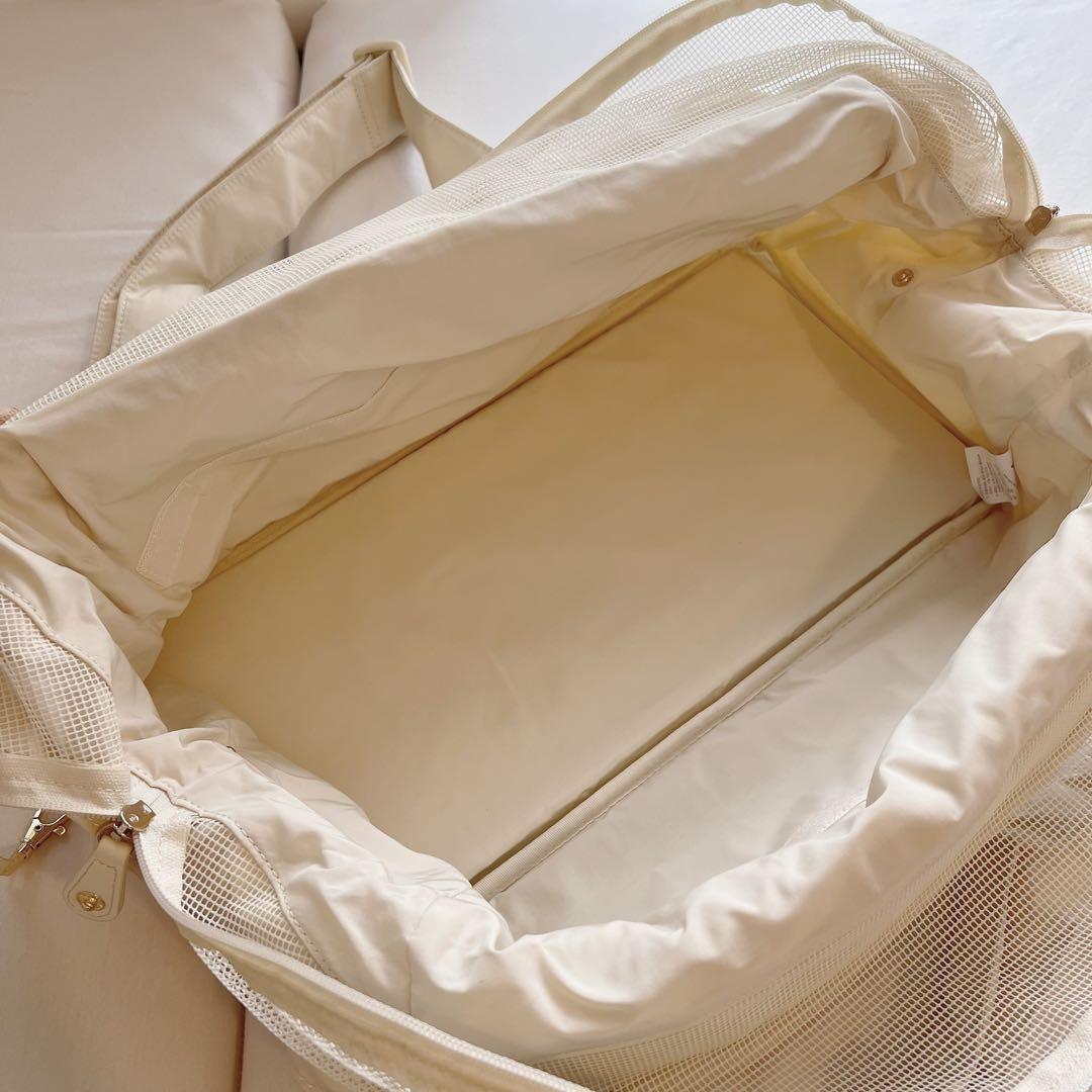 【美品】MILLIONG コットンキャンディバッグ バニラクリーム M