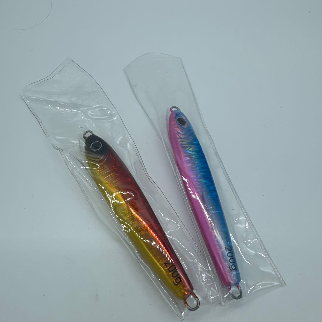 タングステン メタルジグ 200g 2個