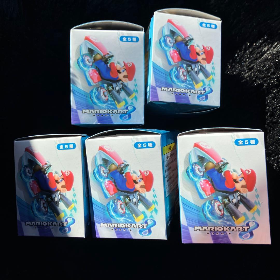 入手困難マリオシリーズ プルバックフィギュア 5体セット　本日ゲーセンで獲得