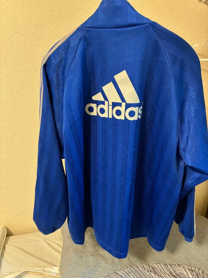 岡崎城西ジャージ上下セット ハーフパンツ3点 adidas 青色 メンズ ウエア