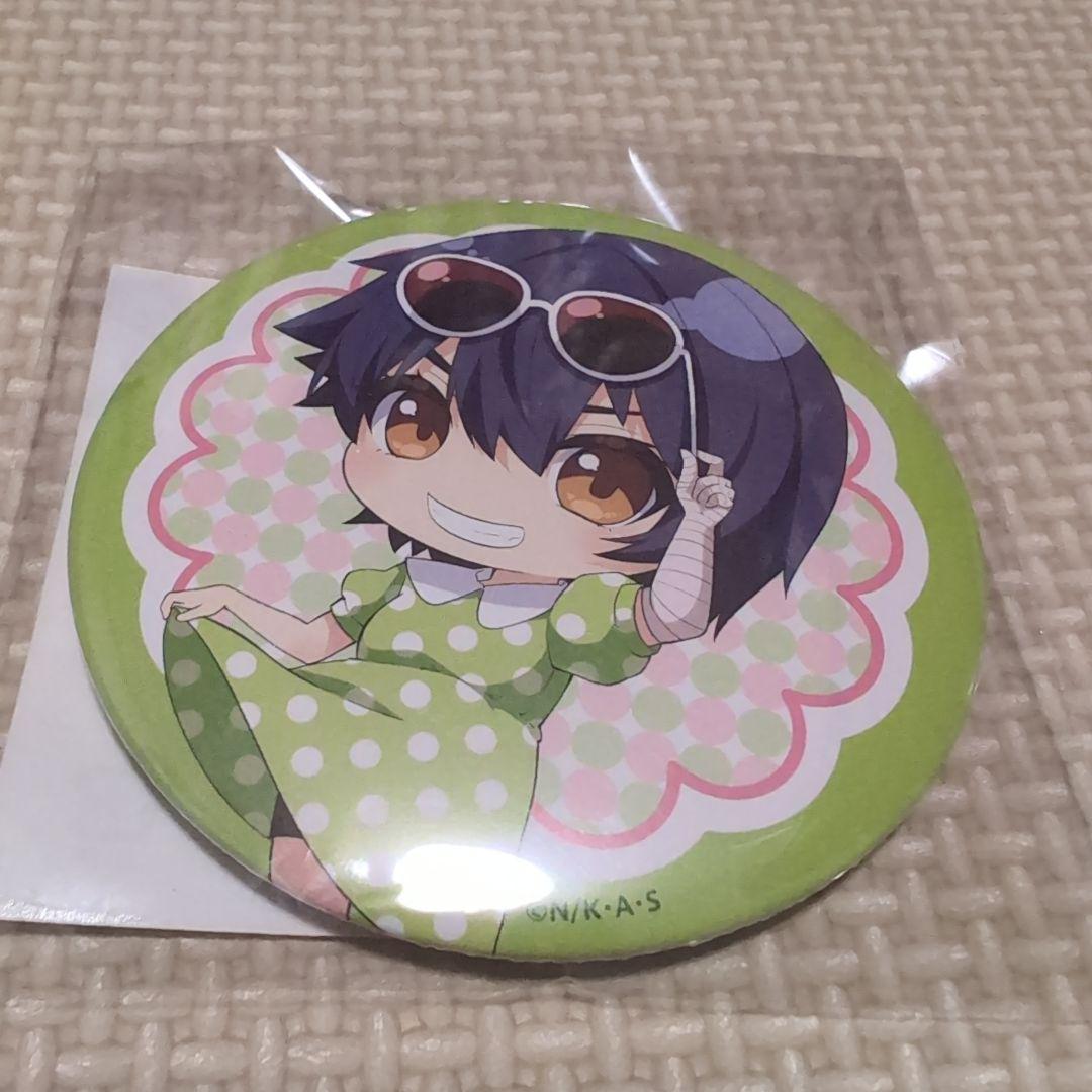 くじ引き堂 缶バッジ 神原駿河 ちびキャラ