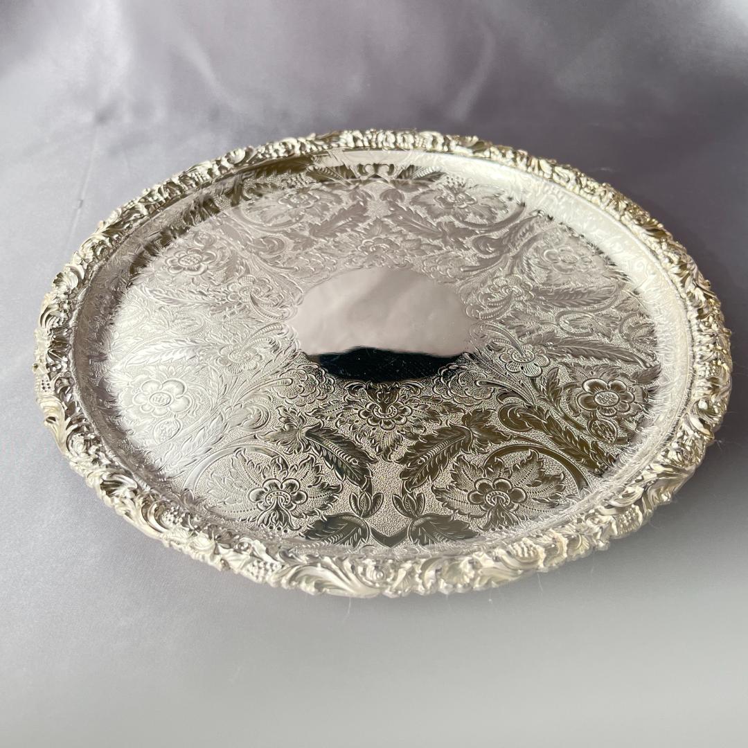 【Barker & Ellis】 ドリンクトレー / ギャラリートレー　25cm