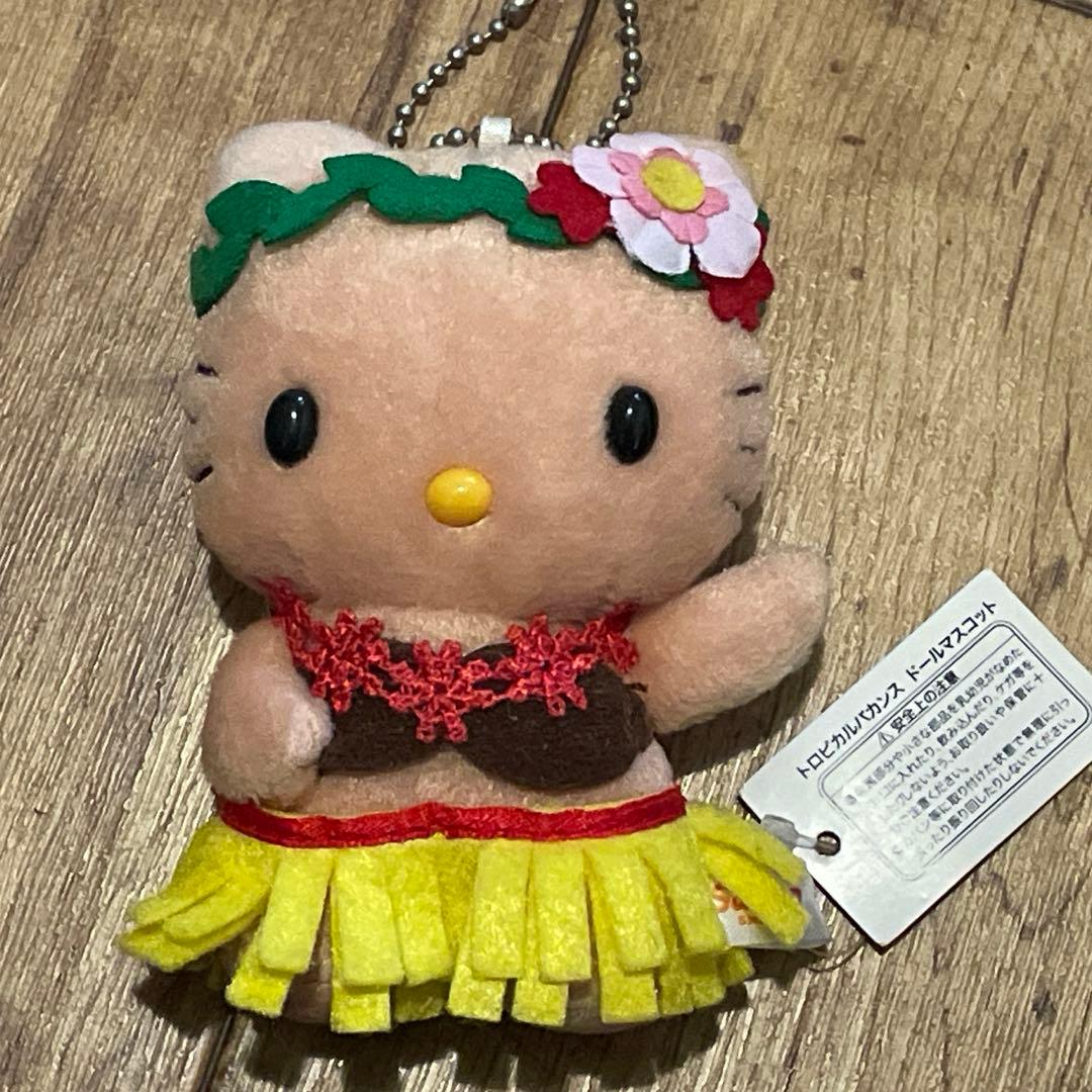 キティ　トロピカルバカンス　マスコット　 2008年製　未使用　日焼け　ハワイ