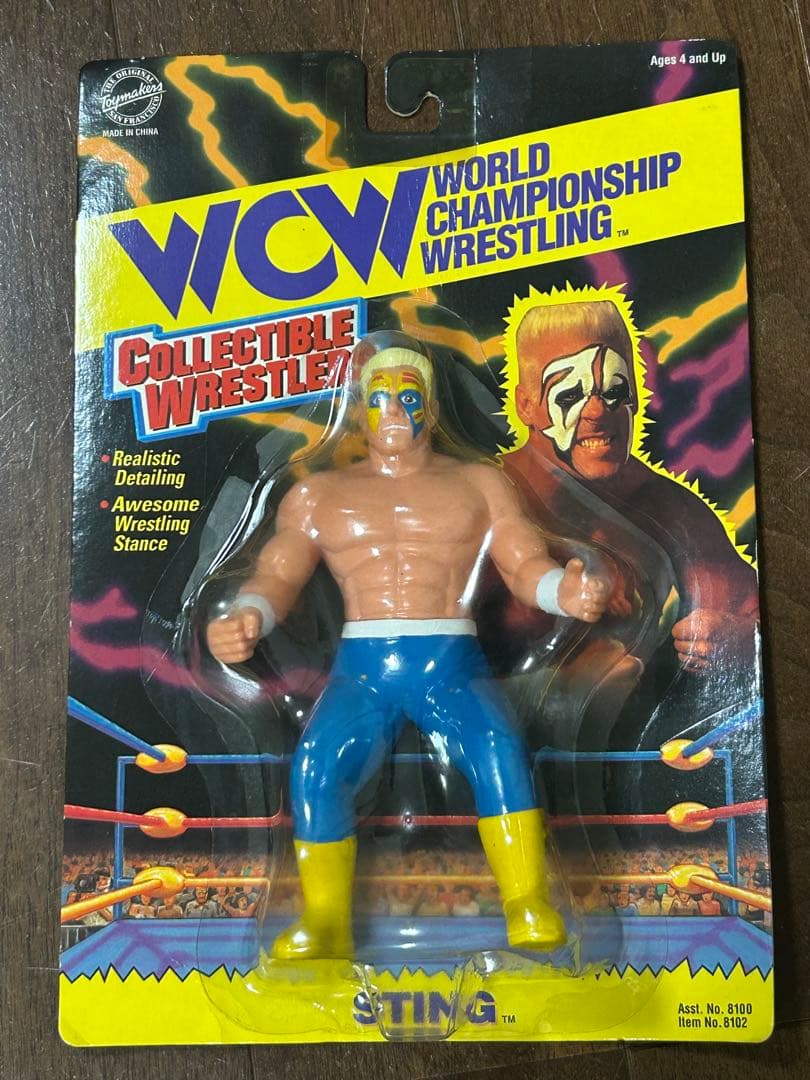 WCW スティング　コレクティブルフィギュア