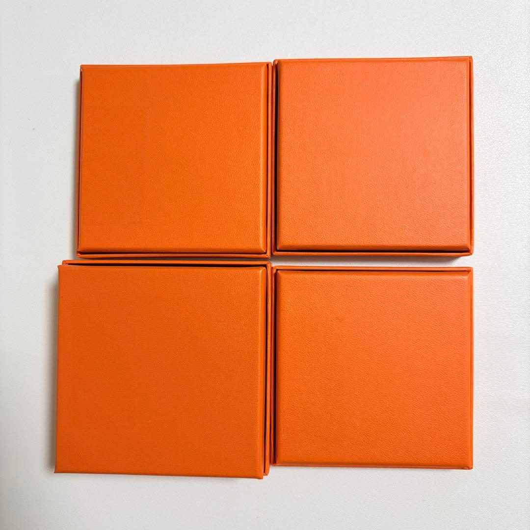 美品　エルメス　保存袋　空箱　4個セット　ブレスレット　アクセサリー入れ　現行品