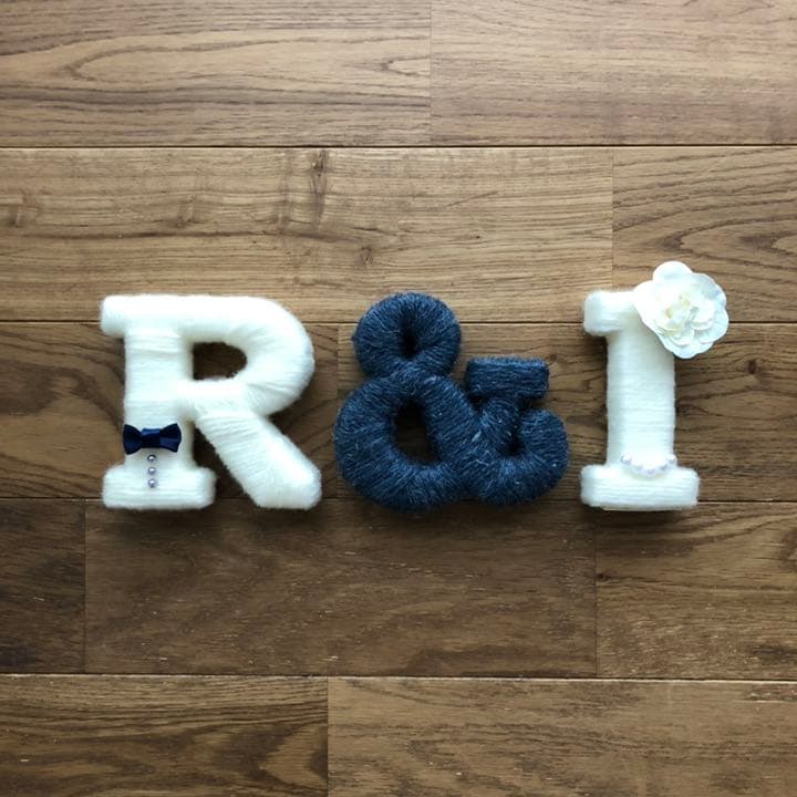 [R様確認用]アルファベット オブジェ