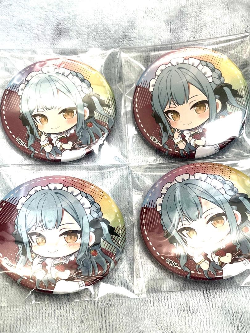 バンドリ　スイパラ　ミニキャラ缶バッジ　ave mujica 豊川祥子　4個