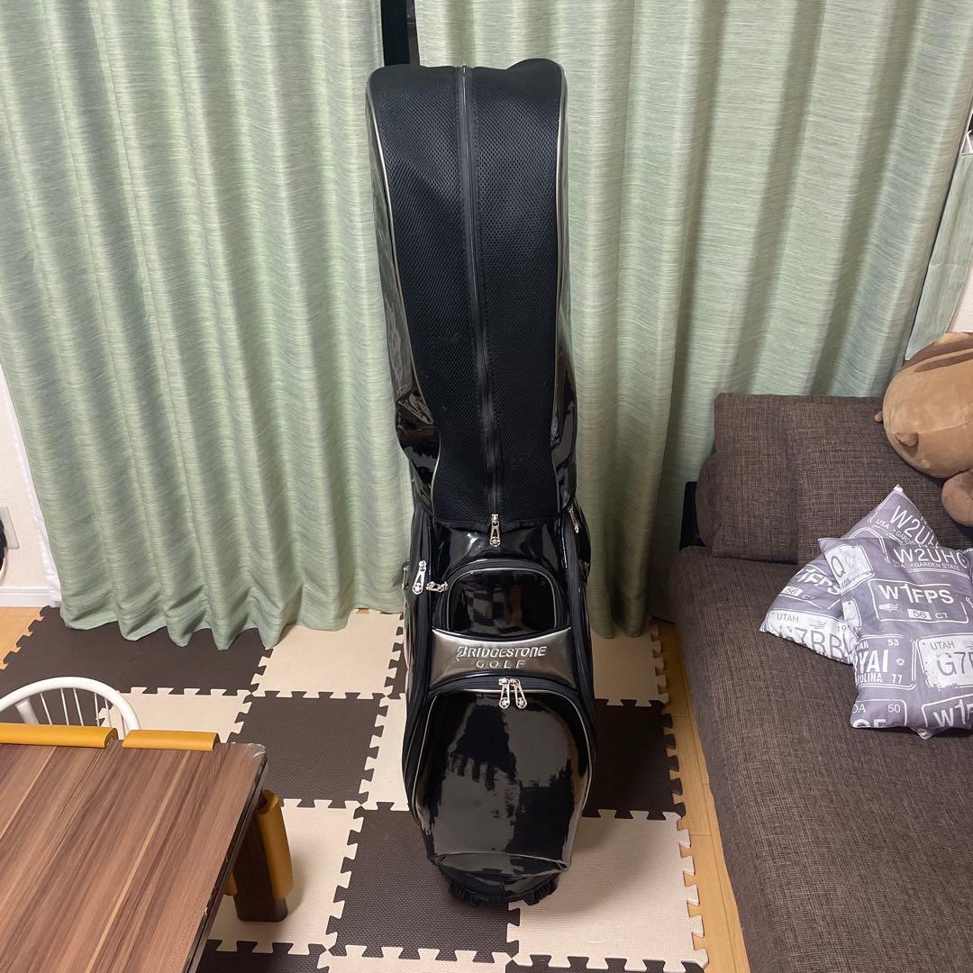BRIDGESTONE ブラックキャディバッグ
