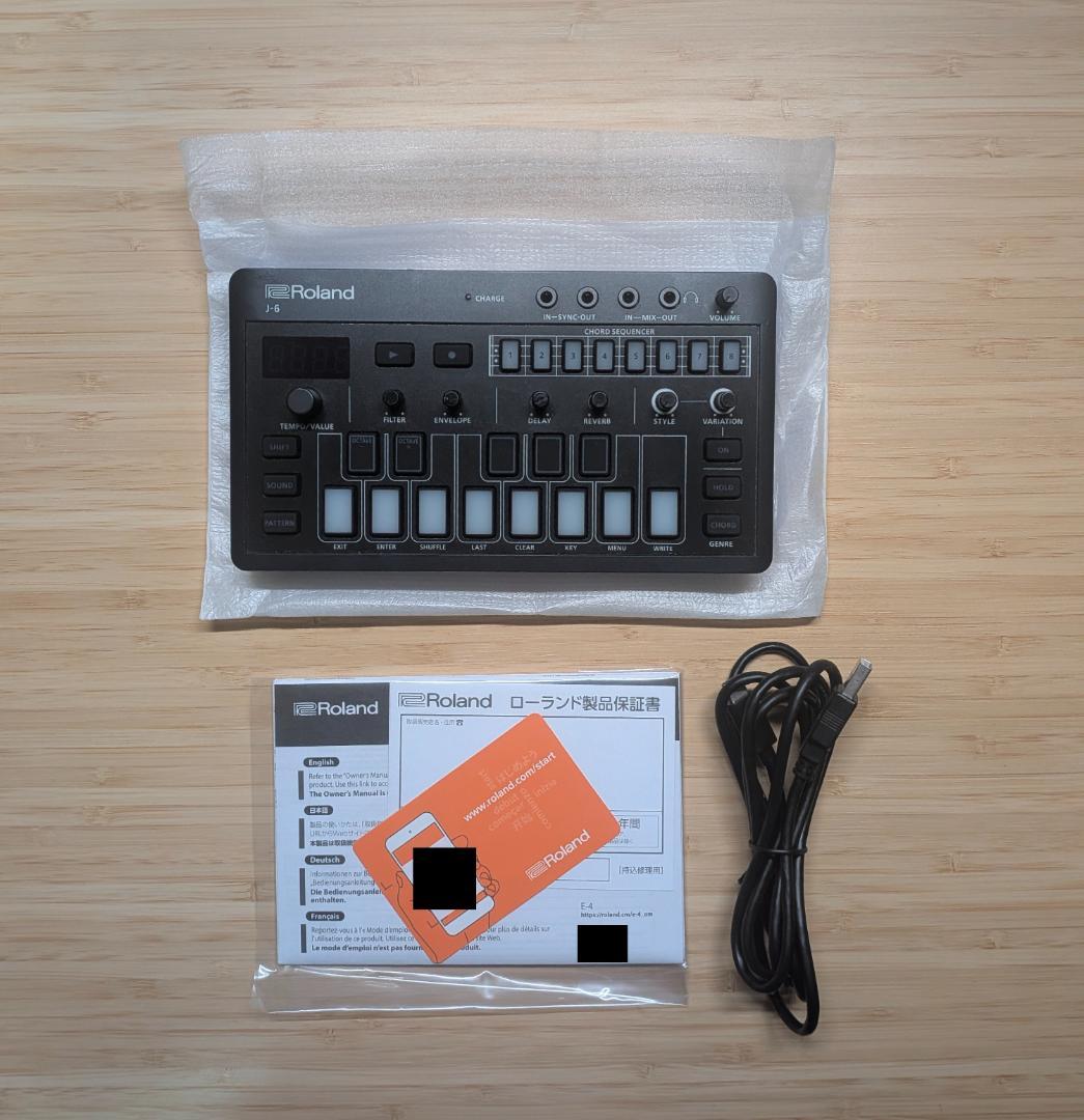 【極美品】Roland J-6 AIRA COMPACT コードシンセサイザー