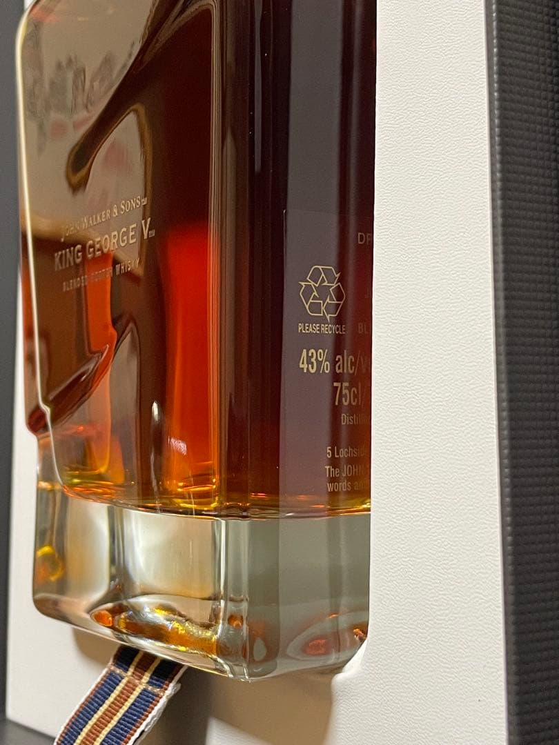 ジョニーウォーカー キングジョージV 750ml 箱付