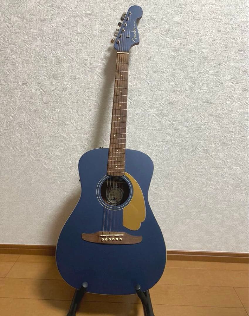fender malibu player Midnight Satinエレアコ