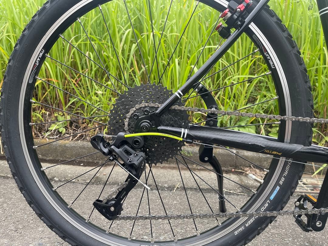 送料高いので引き取り推奨　BRUNOスキッパー26 ブラック/ホワイト26インチ