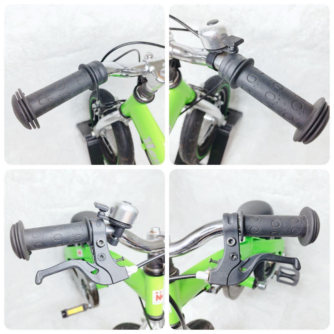 へんしんバイク 12インチ キッズバイク 希少カラー グリーン