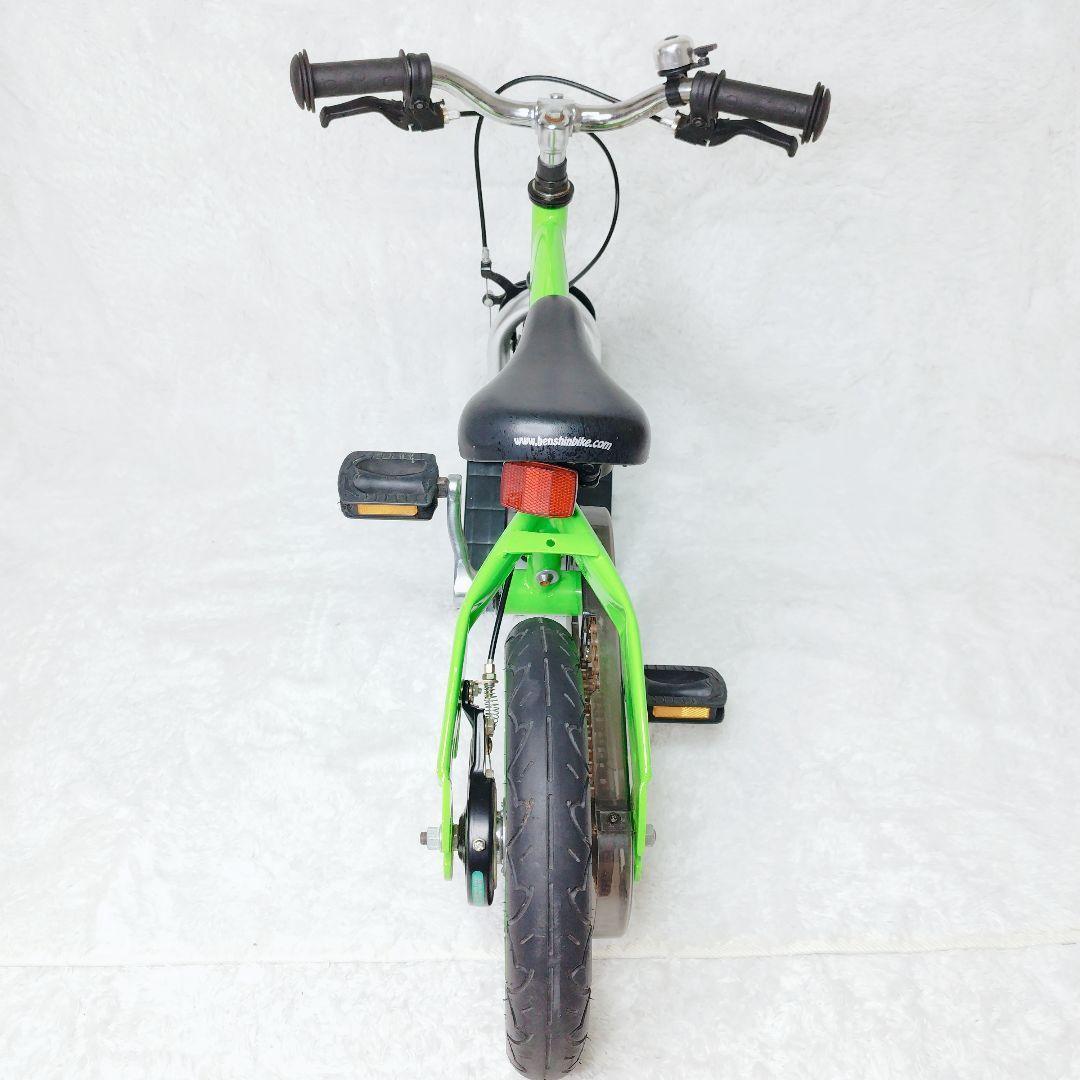 へんしんバイク 12インチ キッズバイク 希少カラー グリーン