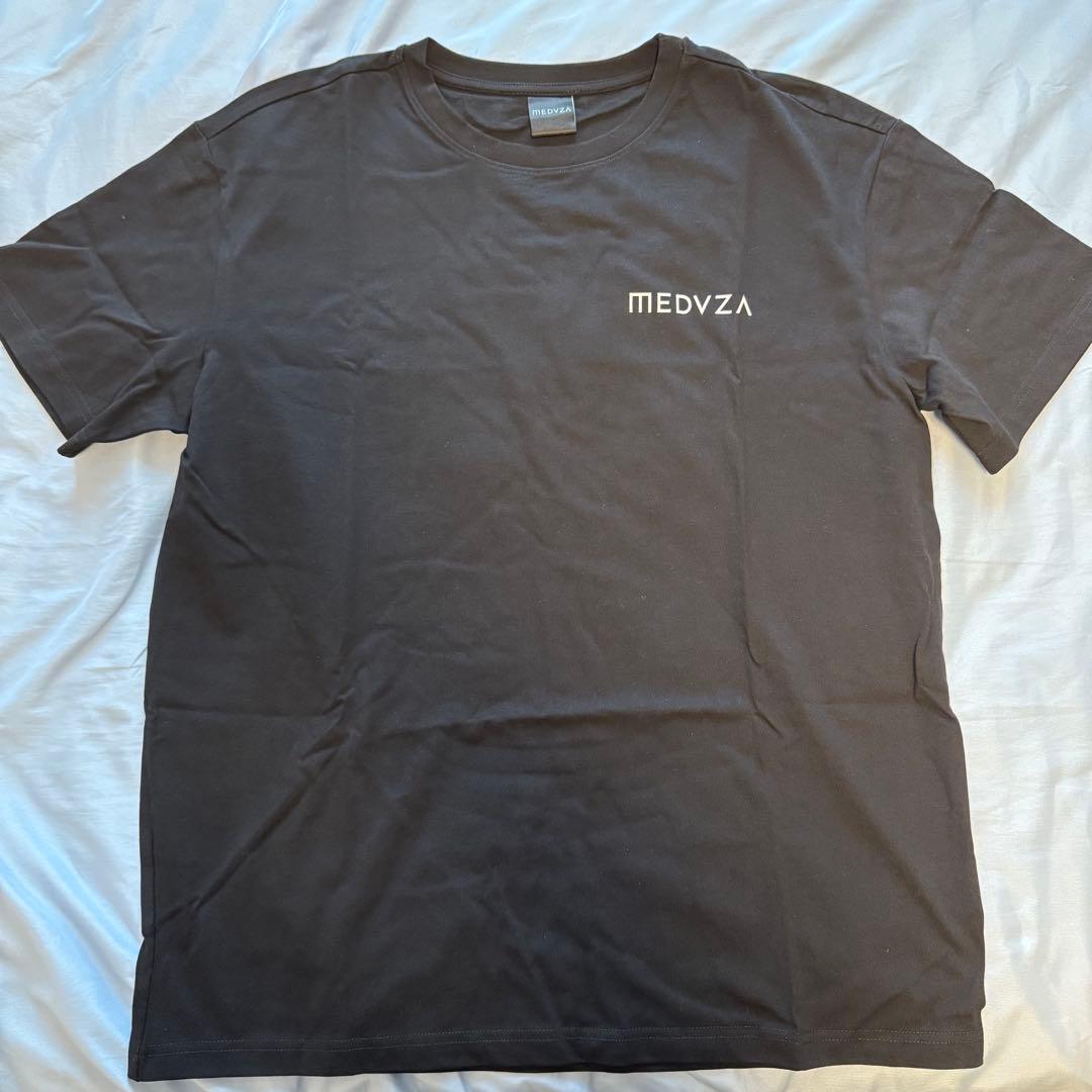 MEDUZA Tシャツ ブラック バックプリント Lサイズ