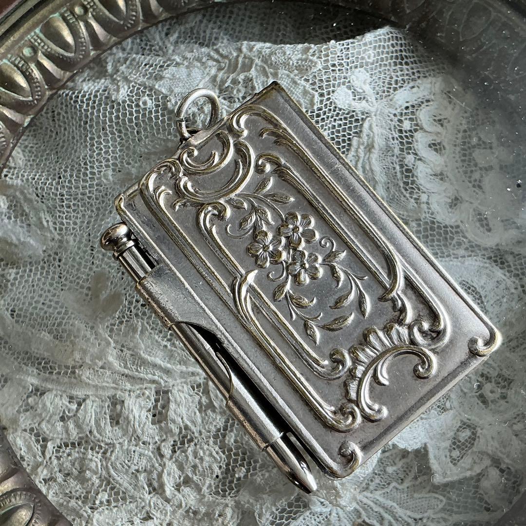 【C】フランスアンティーク　希少　アイリス　カルネドバル　シルバープレート