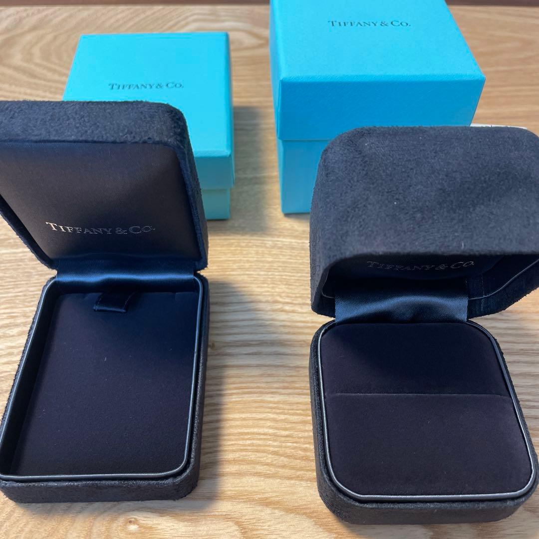 ティファニー空箱　リング　ネックレス