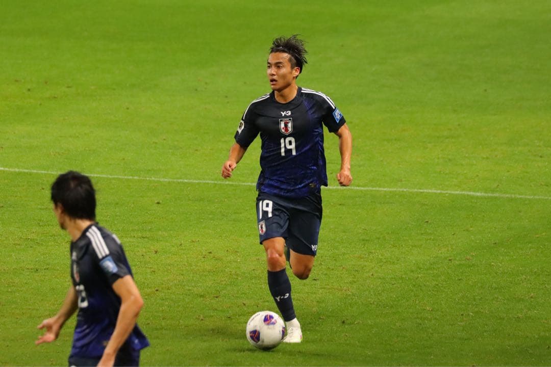 佐野航大 2024 y-3 日本代表 ホームユニフォーム ファジアーノ岡山