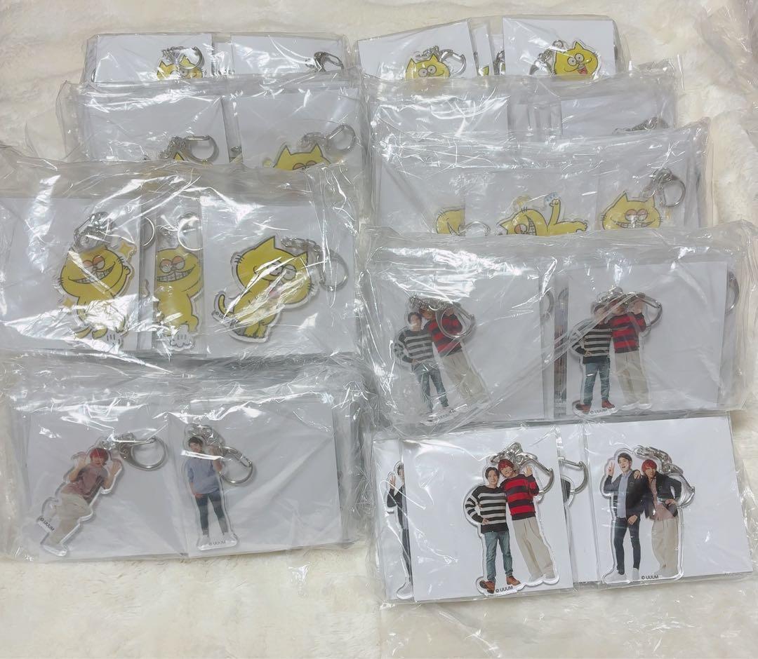 プリッとChannel DMMスクラッチ アクリルキーホルダーセット