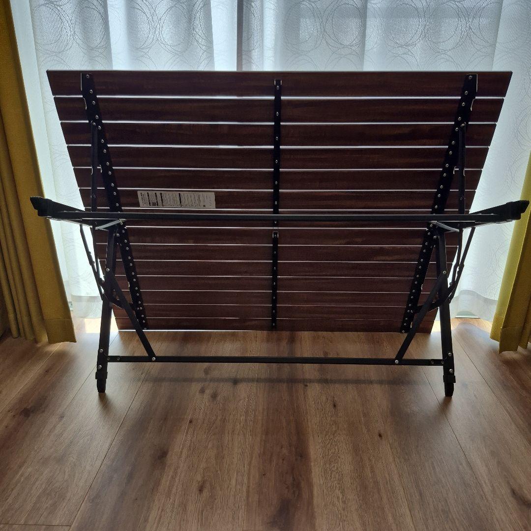 オガワ　3High&Low Table Long II 木目調　テーブル