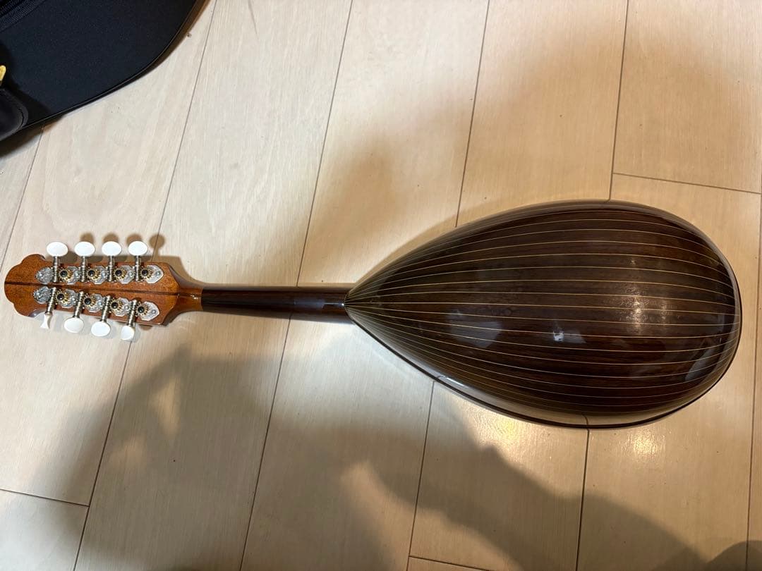 手工品 石川捷二郎 マンドリン No.2 2004年製 スーパーライトケース付き