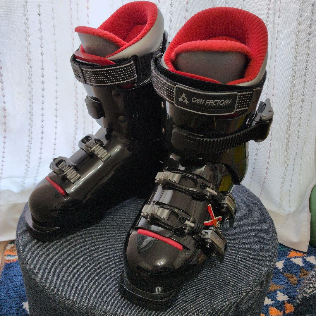 【美品】GEN FACTORY（ゲンファクトリー）のスキーブーツ　24cm