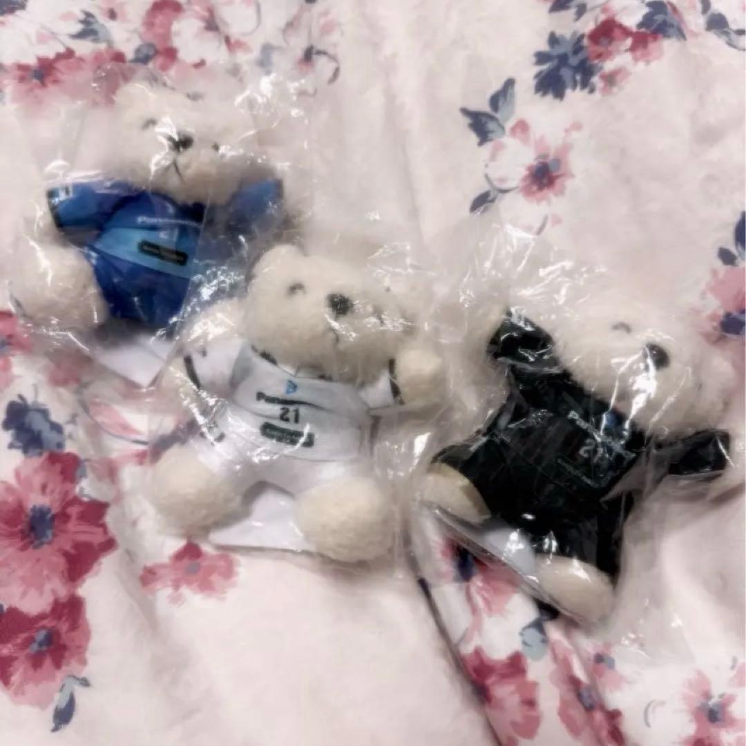 バレーボールユニフォーム風ぬいぐるみ3体セット　永露元稀