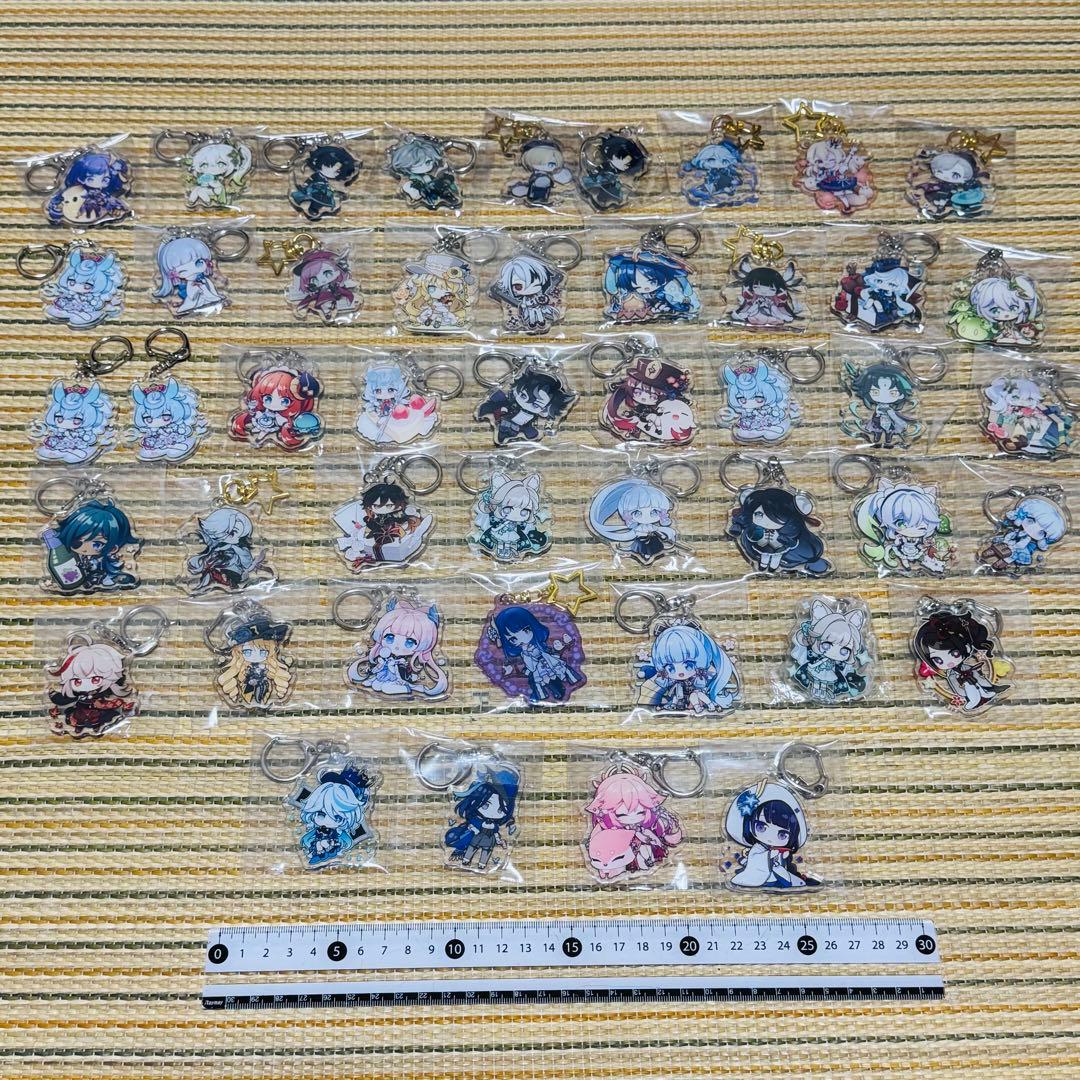 まとめ 原神 アクリルキーホルダー セット c