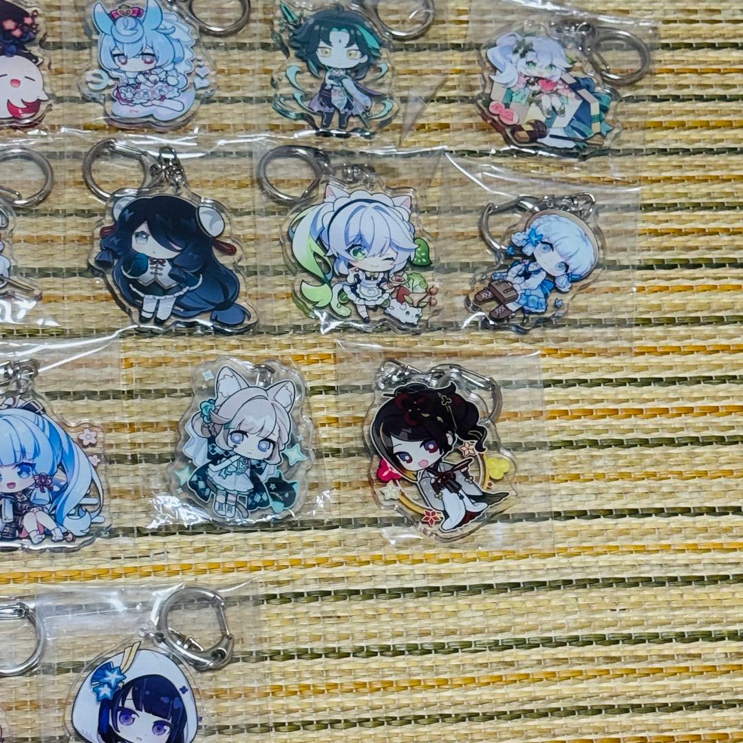 まとめ 原神 アクリルキーホルダー セット c