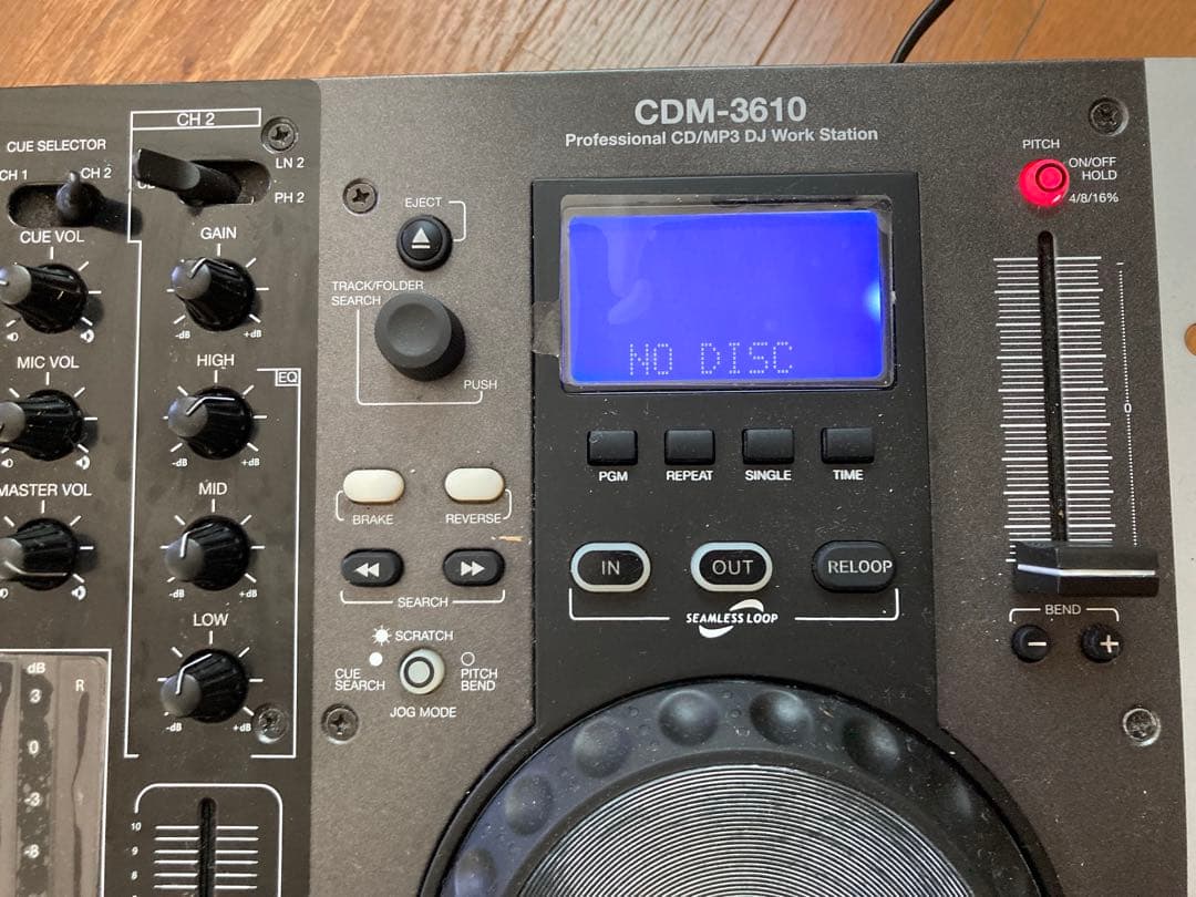 Gemini CDM-3610 ジェミナイCDJ