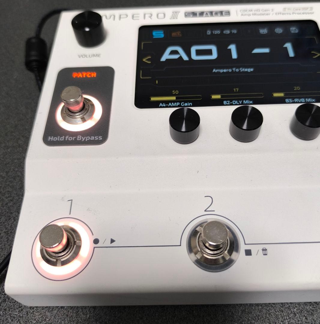 ギター hotone Ampero II Stage