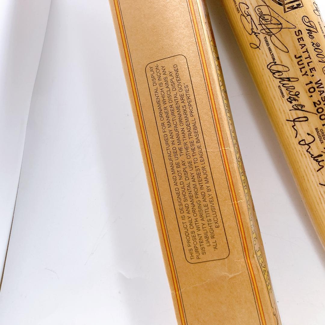 MLB オールスターゲーム 記念バット 2001 イチローサイン有り|3099|